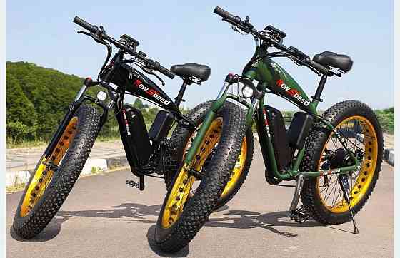 ТОП 2026! Фэтбайк 1000W 48V 13Ah Электровелосипед с жирными колёсами. Харьков