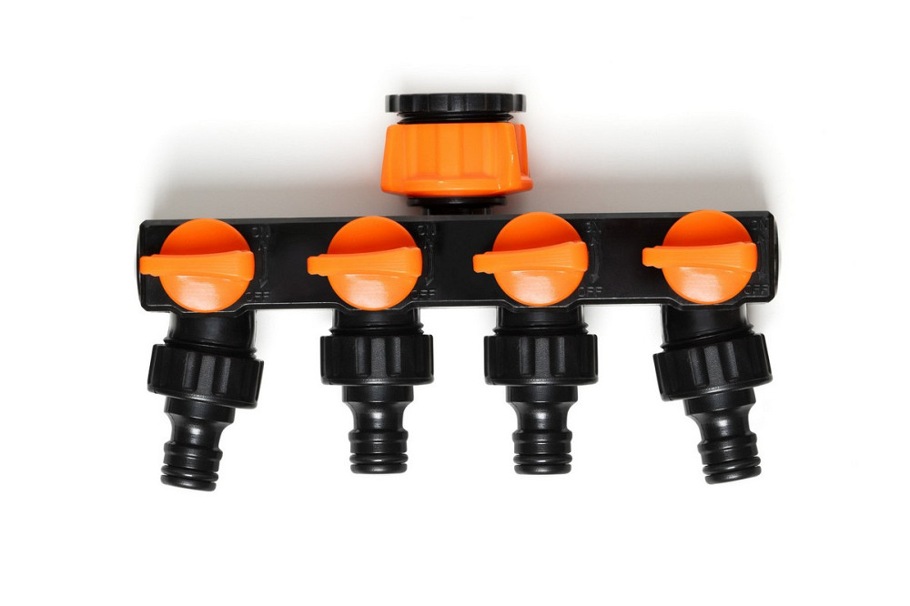 MASTERTOOL Розподільник чотирьохканальний MASTERTOOL з регулювальними вентилями ¾" - 1" ВР 92-9 Киев - изображение 4