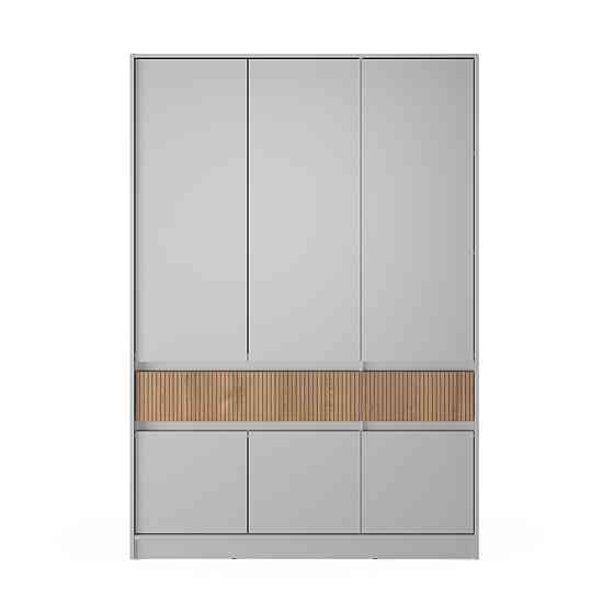 Шкаф распашной для одежды с выдвижными ящиками (полки - штанга) Эверест Стайл-1400 140х53х203 см Кашемир/Канелла (DTM-073576) Львов