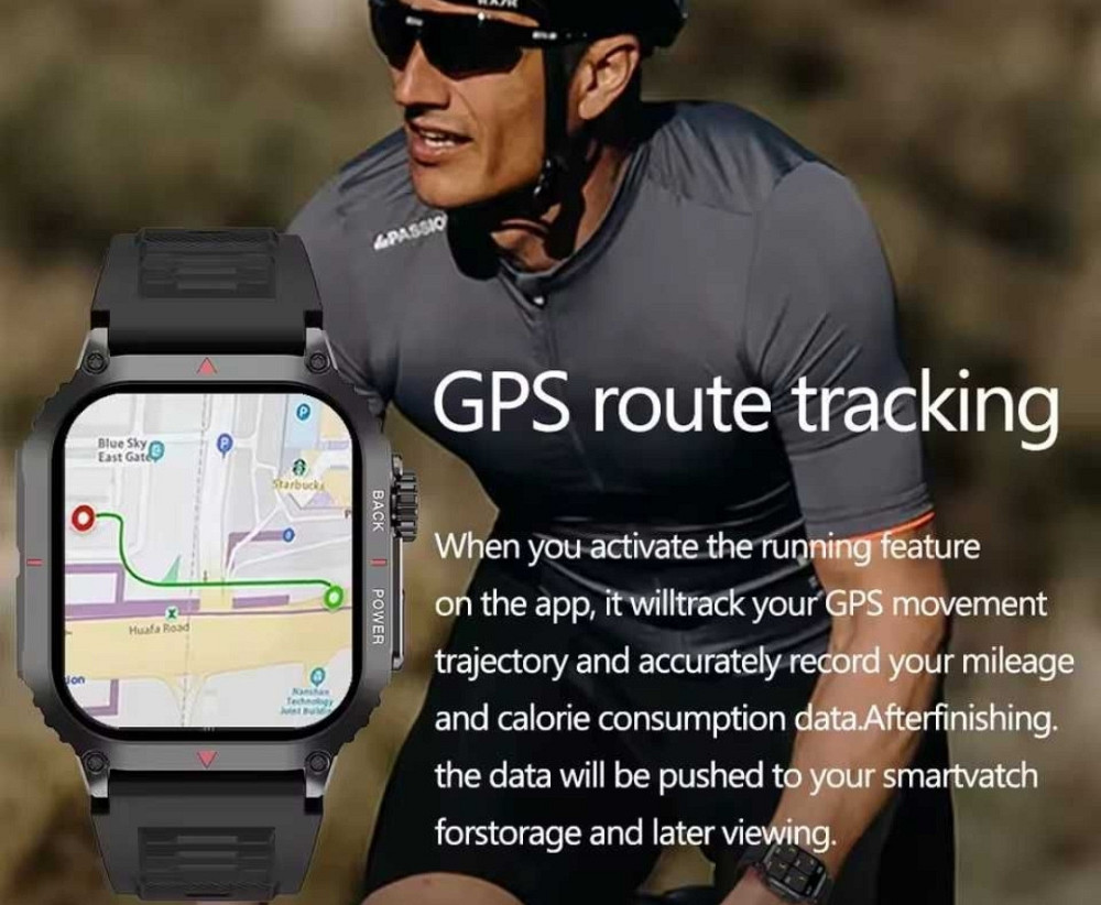 Смартгодинник. VWAR MK66. NFC. GPS. Compass. Barometr. Київ - фото 1