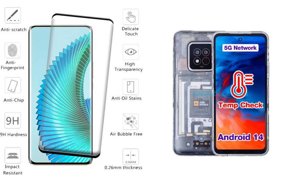 Захисне скло HyperGlass Pro для AGM X6 – максимальна чутливість та захист Київ - фото 2