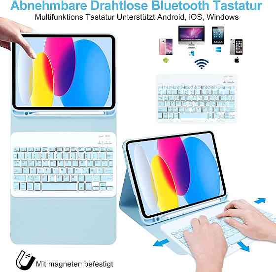 Клавиатурный чехол для iPad 10th/11th Gen 10.9/11