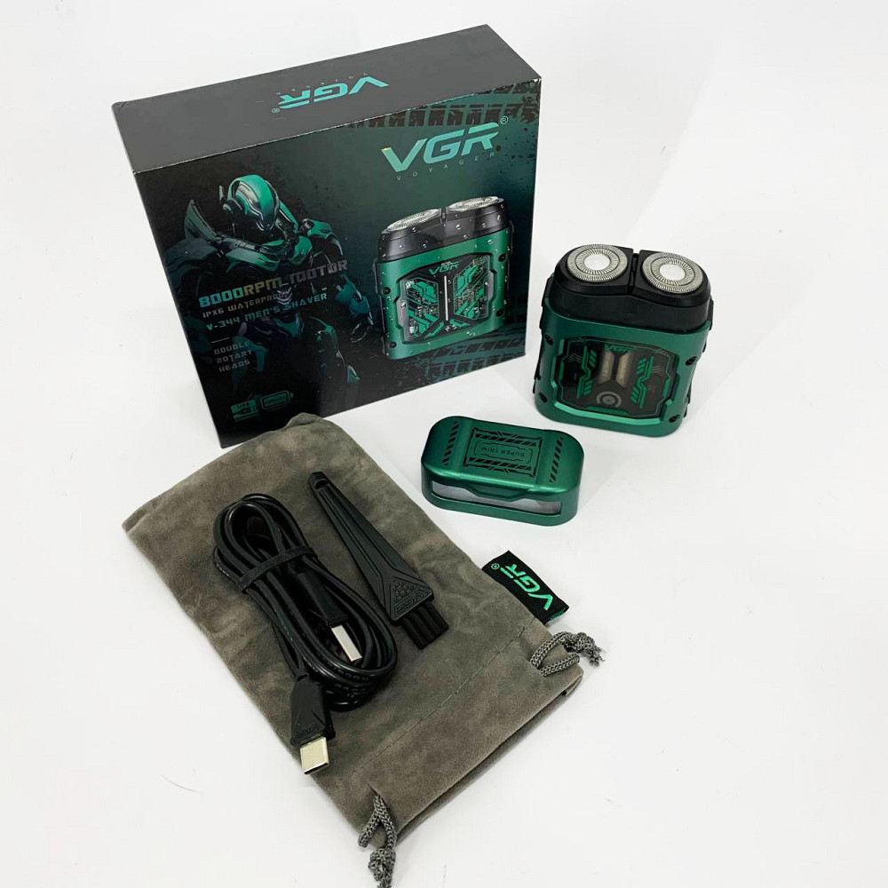 Електрична бритва для якісного гоління VGR V-344, Бритва професійна для гоління, Бритви акумуляторні NE-88 Львів - фото 2