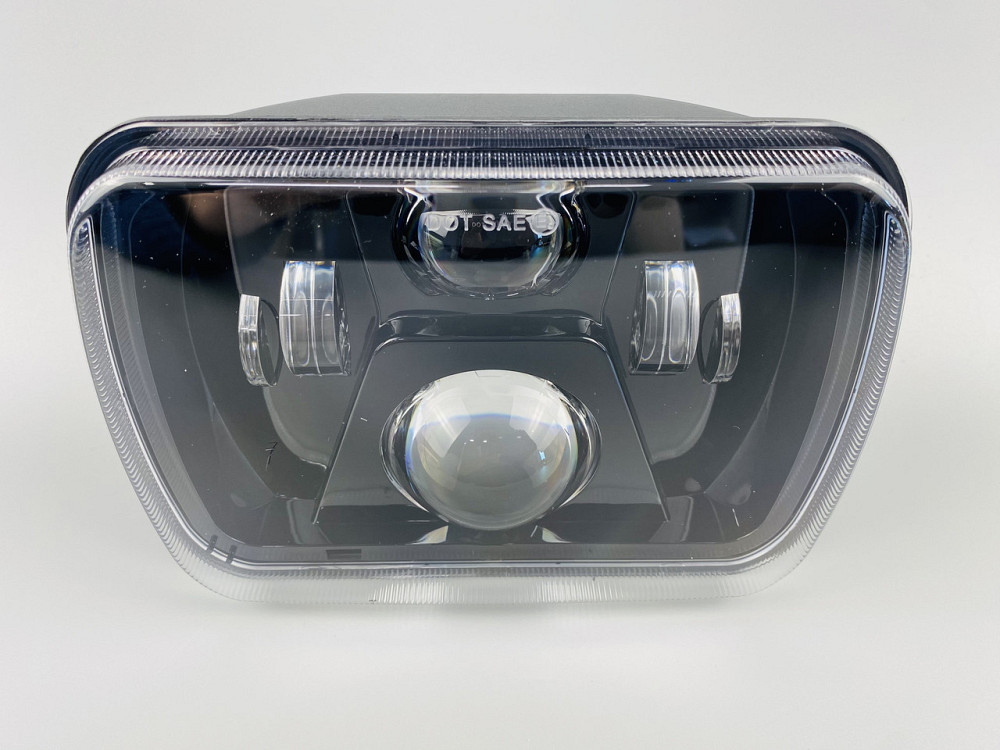 Фара LED прямокутна 95W ближній + дальній Мукачево - фото 1