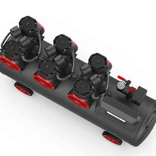 Компрессор безмасляный поршневой 100л, 3*1,45 кВт, 220 В AUARITA 2-1450X3F100-220 Одесса