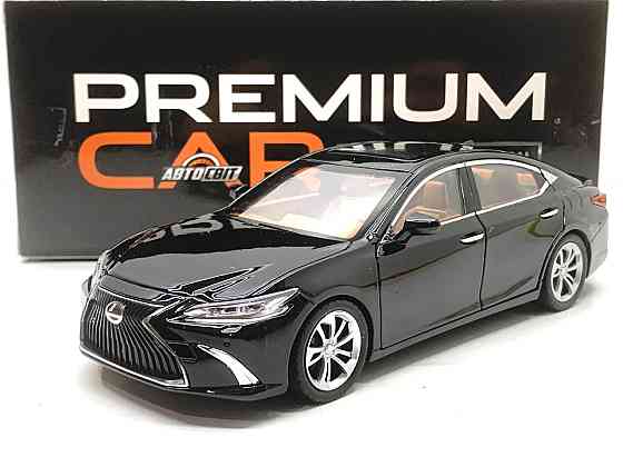 Машина Автосвіт Lexus ES інерційна відкриваються двері капот багажник 21см Чорний (AP-2030) Чернігів