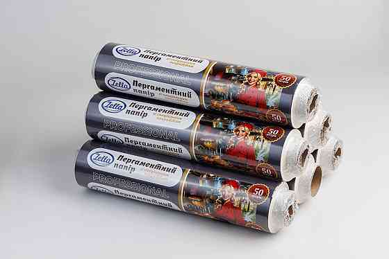 Пергамент для выпечки  (50м*38см) Zella белый силиконовый (1 рул) Харьков