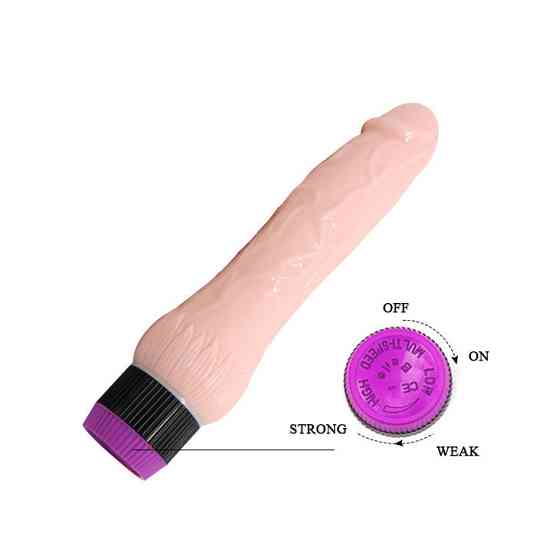 Реалістичний вібратор - The Realistic Cock Flesh, 22 см Sex Aura Київ