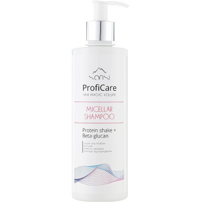 Шампунь Sansi ProfiCare Hair Magic Volume Micellar Shampoo Мицеллярный 400 мл (4823107603693) Винница - изображение 1