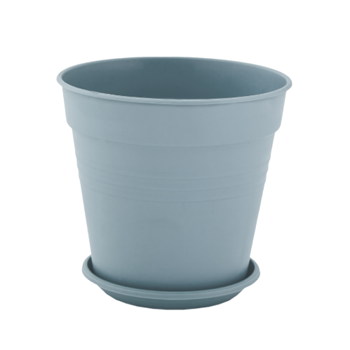 Вазон Глорія з підставкою 11*10,2см сизо-блакитний Алеана Житомир - изображение 1