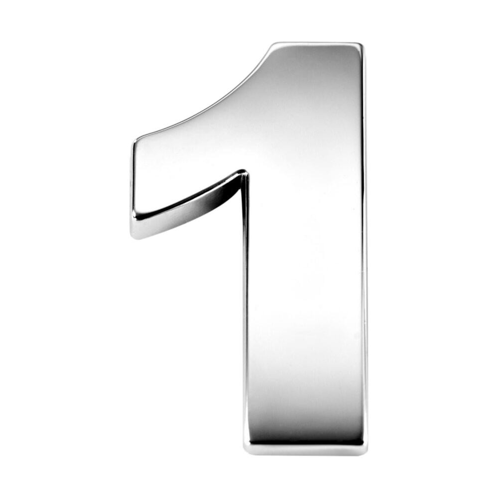 Наклейка 2 см Цифра 1 Київ - фото 1