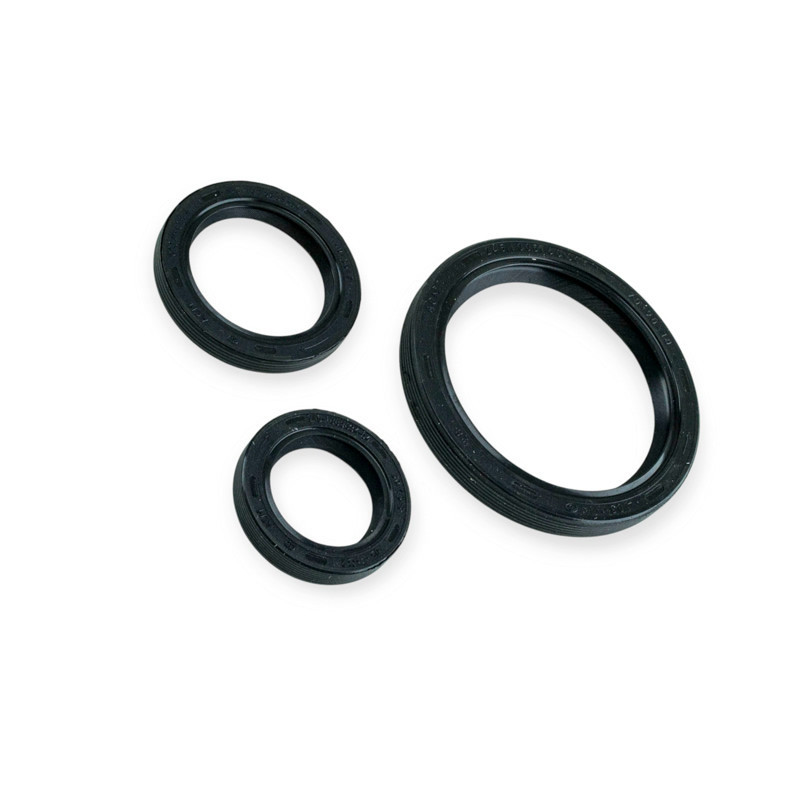 Сальник ЗАЗ 1102 Таврия (к-кт 3 шт) acm обрезиненный КРТ коленвала Мукачево - изображение 1