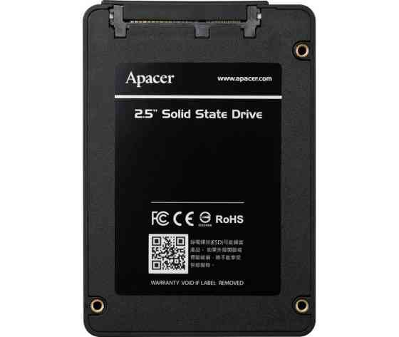 Накопичувач SSD 480GB Apacer AS340 Panther 2.5" SATAIII 3D TLC (AP480GAS340G-1) 2.5" Харків