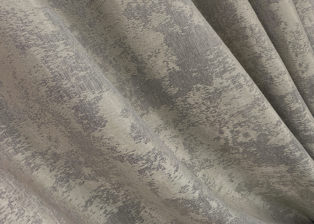 Комплект штор на люверсах VR-Textil Жакард Sultan XO № 1144ш кавово-сірий 150х250 см 2 шт (37-0158) Київ - фото 7