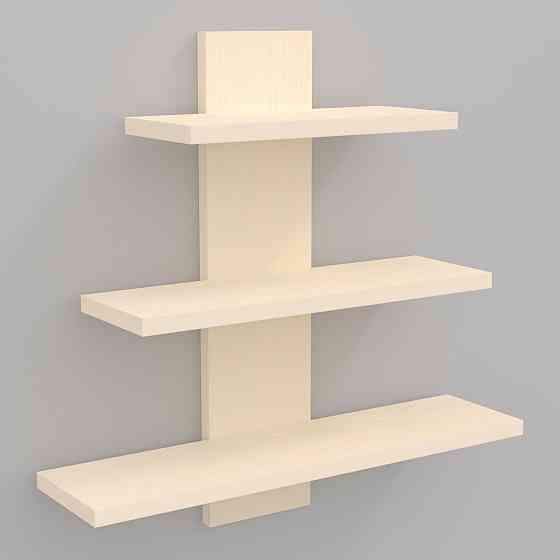 Полка навесная П-1, Венге Светлый, 500/140/500 Львов