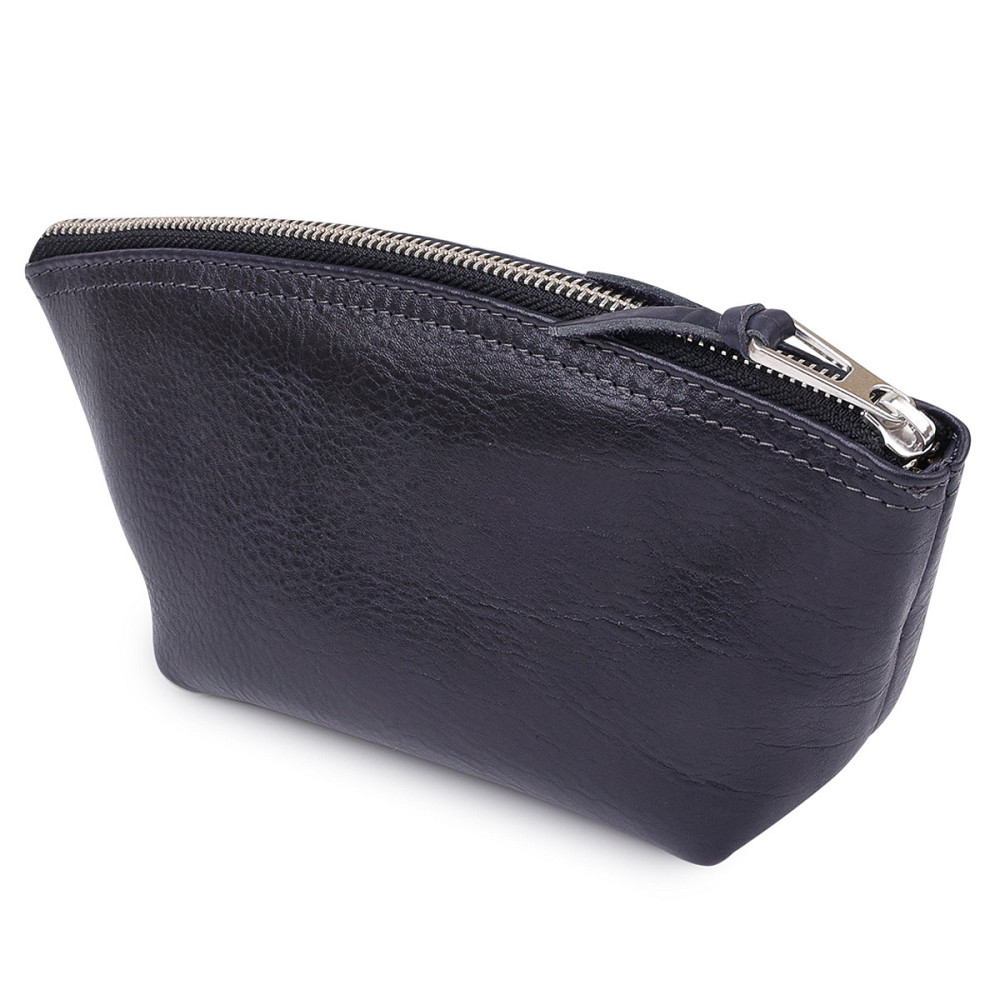 Кожаная женская косметичка GRANDE PELLE 11570 Черный Киев - изображение 2
