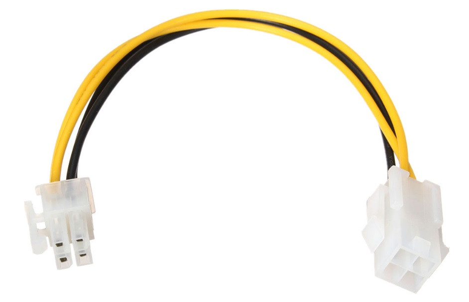 Кабель живлення для процесора (подовжувач) ATX 4pin M/F Вінниця - фото 1