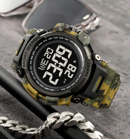 Часы мужские наручные спортивные Skmei 2422 (Камуфляж) Киев