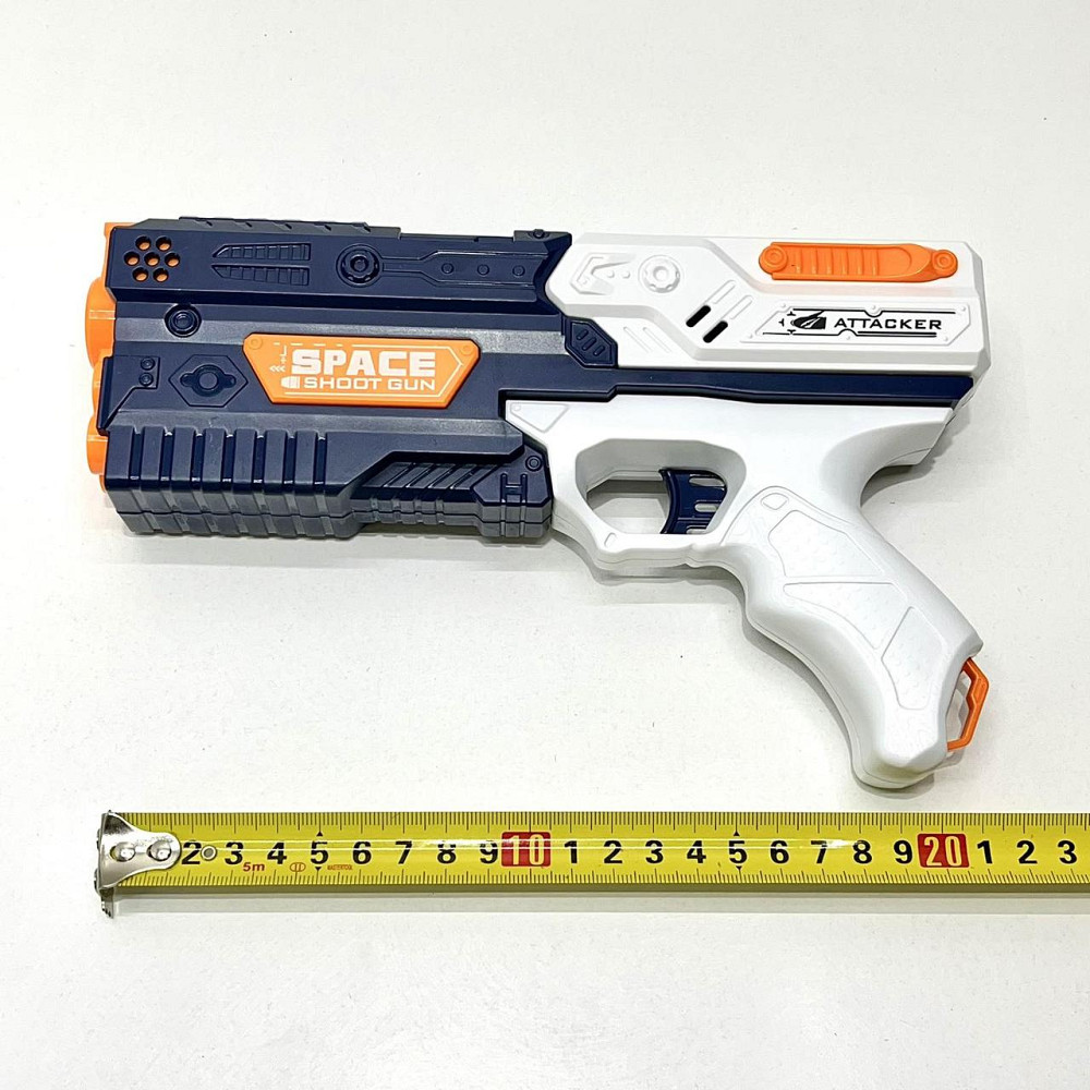 Пістолет помповий 10 м'яких патронів 23см (838B) Чернігів - фото 3