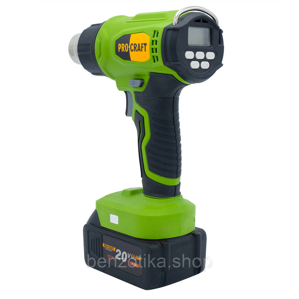 Акумуляторний фен промисловий Procraft PH24 (без акб та зп) Київ - фото 7