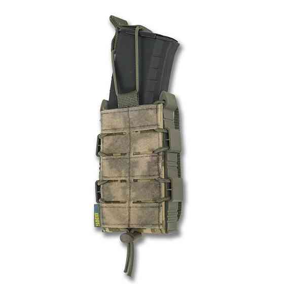 Відкритий підсумок на 1 магазин Kiborg M-1 велкро піксель. Жорсткий підсумок з велкро на один магазин Київ