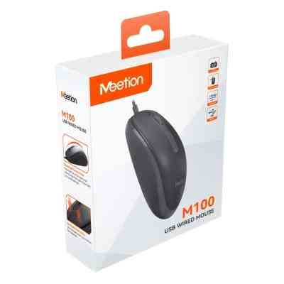Мышка Meetion M100 USB Black (MT-M100-A) Винница