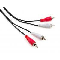 Кабель мультимедійний 2xRCA M to 2xRCA M 1.8m Vinga (VCP2RCA1.8) Киев - изображение 1