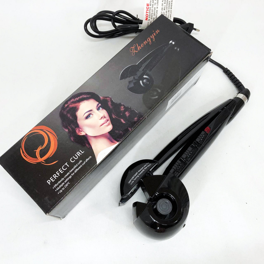 Выпрямитель для волос с турмалином BALALISI Perfect Curl, Гофре плойка утюжок для волос IC-22 Львов - изображение 9