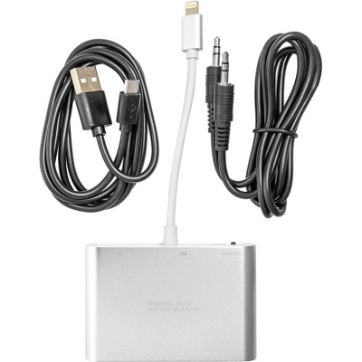Переходник Lightning (M) to HDMI, VGA, 3.5mм (F) PowerPlant (CA911929) Винница - изображение 3