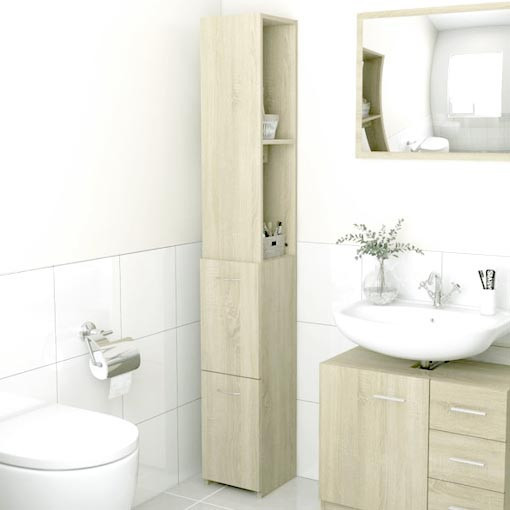 Пенал напольный для ванной 