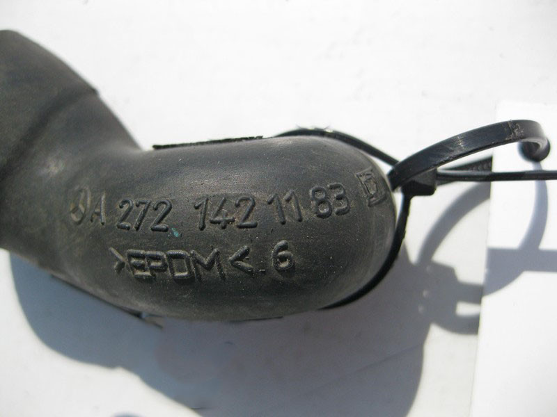Mercedes-Benz  A2721421183 Повітряний шланг від насоса продування до лівого клапана на колекторі двигуна M273 V8 4.6 5.5л M272 V6 2.5 3.0 3.5л Одеса - фото 3