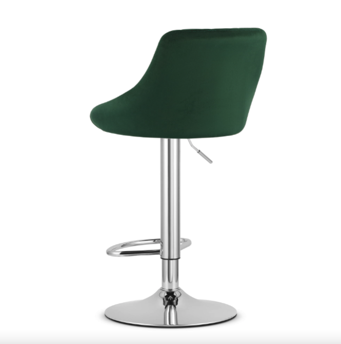 Барний стілець Leobert Kast з спинкою зелений Киев - изображение 5