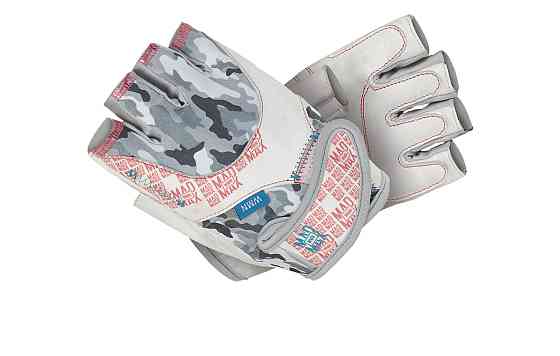 Рукавички для фітнесу MadMax MFG-931 No matter White M Луцк