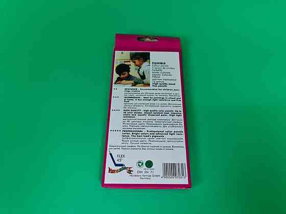 Набір кольорових олівців 12 шт Леонардо (1 пачка) Харків