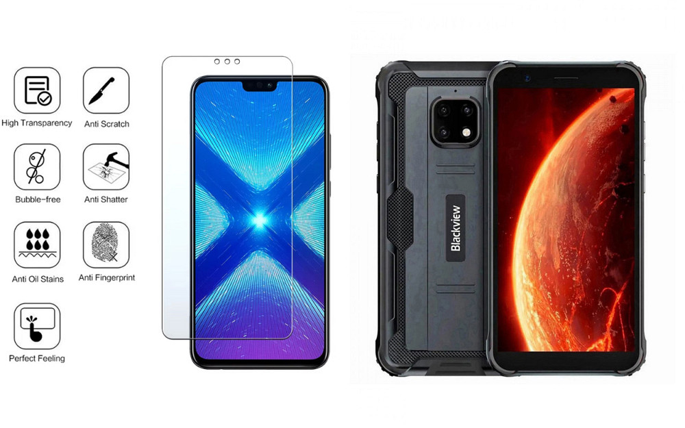 Захисне скло NeoGlass для Blackview BV4900s – надпрозоре та стійке Київ - фото 4