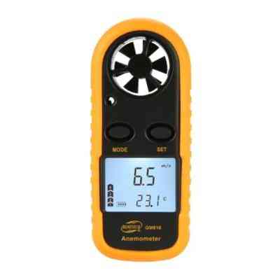 Анемометр Benetech цифровой 0,1-30м/с, -10-45°C (GM816) Винница