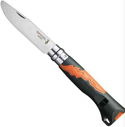 Универсальный Складной Нож для детей с свистком Opinel No.7 