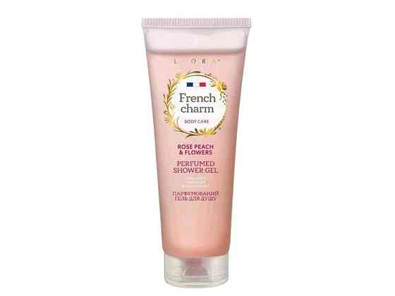 Гель для душу 260мл French charm rose peach flowers ТМ LIORA Solmir Киев