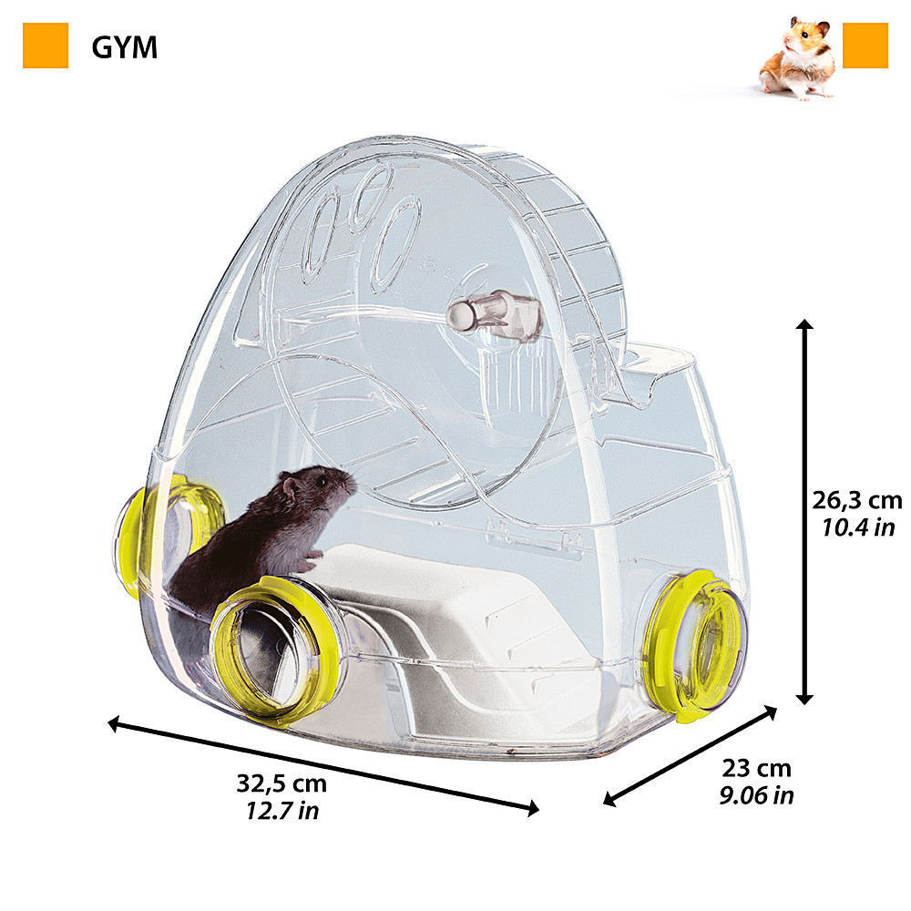 Модульний будиночок із колесом для хом'яків Ferplast Gym (Ферпласт Гум) Запоріжжя - фото 2