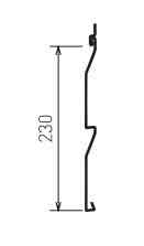 Сайдинг Корабельний Брус Рожевий 3050х230 мм Дніпро