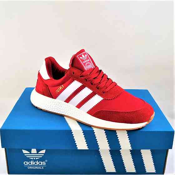 Кросівки Adidas Iniki Runner Boost Червоні жіночі Адідас (розміри: 38) Відео Огляд Дніпро