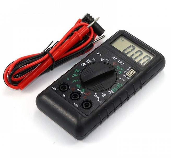 Мультиметр DT-182 (Тестер), типи вимірювань Дніпро - фото 1