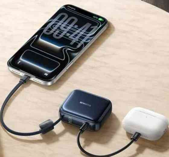 Самий маленький серед потужних повербанк (powerbank) Baseus PicoGo AC22 Ultra Mini 45w 10000 mAh. Харків