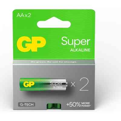 Батарейка Gp AA LR6 Super Alcaline * 2 (15A21-SB2 / 4891199216732) Винница