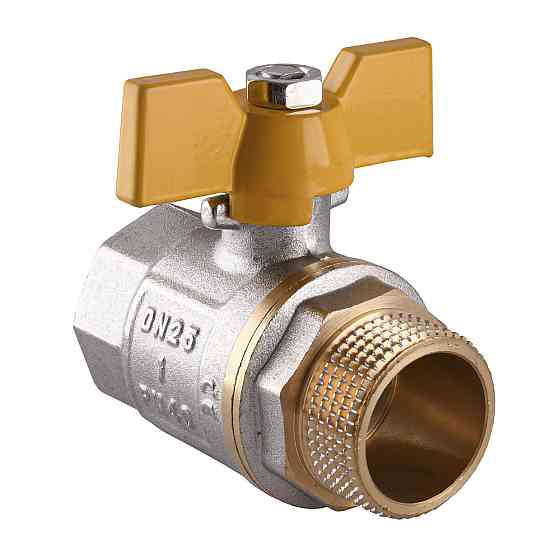 Кран кульовий прямий SOLOMON 1″ ЗВ ЖБ PN40 В1008 Киев