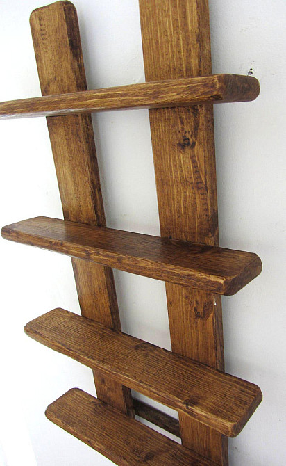 Настінна полиця "Парадокс" капучино Миколаїв - фото 4