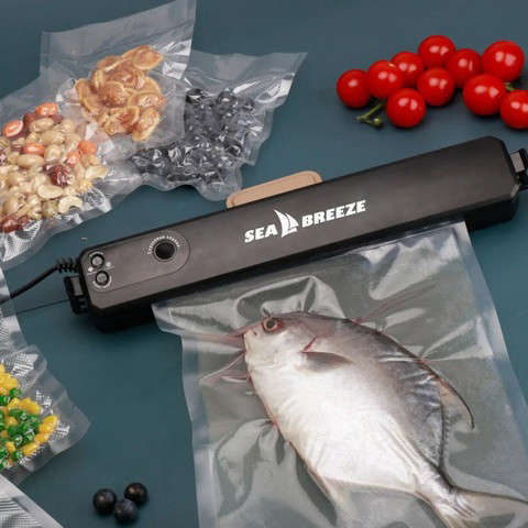 Вакуумний пакувальник з автоматичною функцією SeaBreeze SB-0501, Вакуумні машини для продуктів UF-39 Київ - фото 3