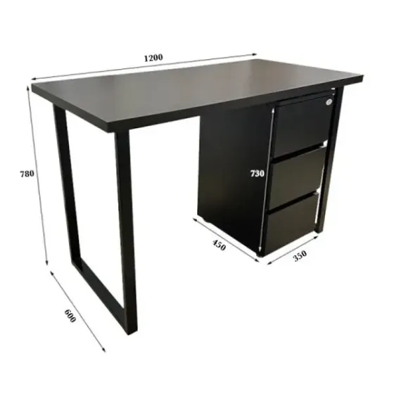 Стол маникюрный Глори с тумбой на колесах Киев