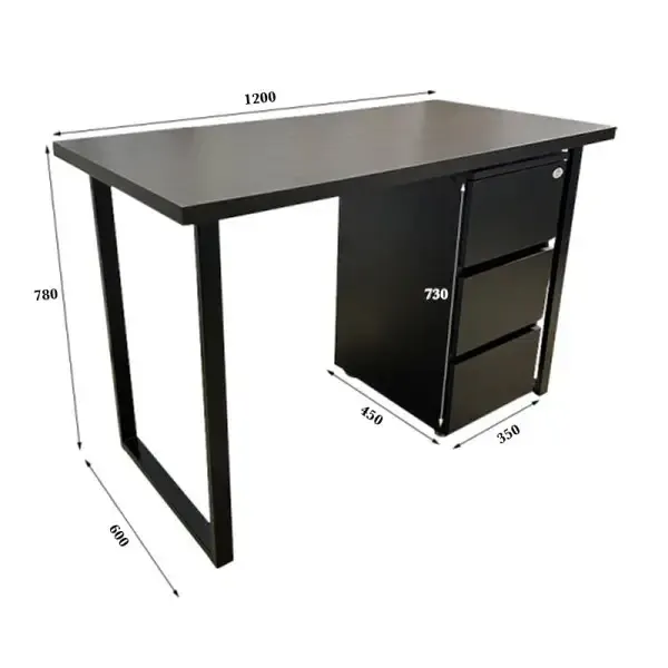 Стіл манікюрний Глорі з тумбою на колесах Київ - фото 4