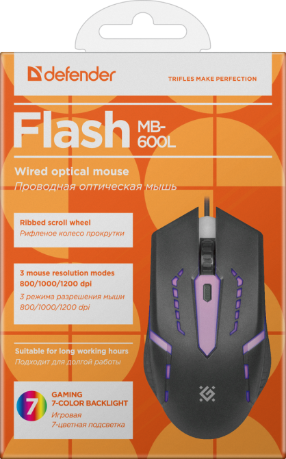 Миша Defender Flash MB-600L (52600) (6462787) Київ - фото 6